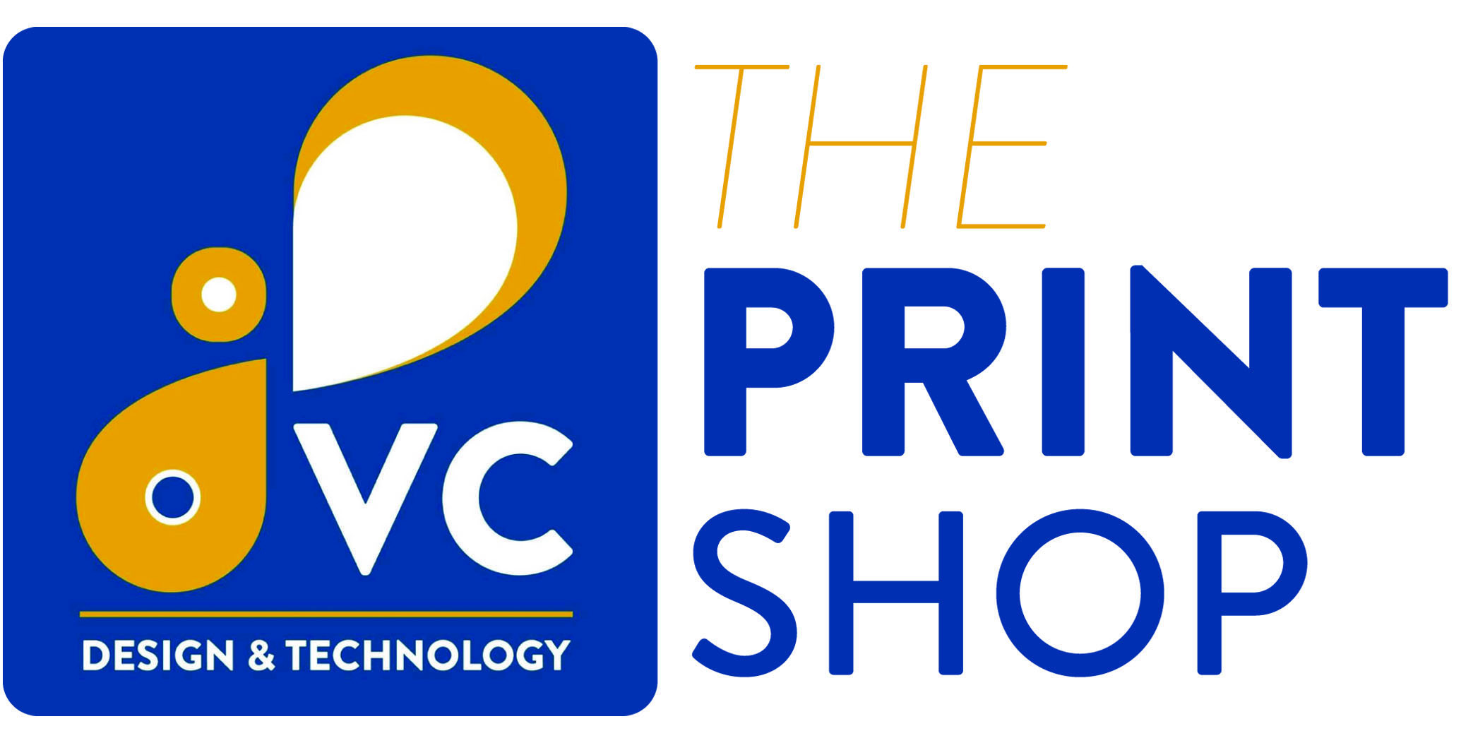 VC print shop logo