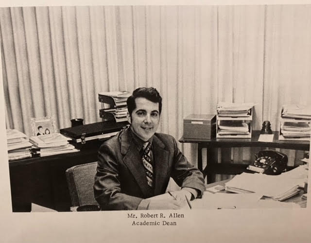 image of Robert R. Allen first BSCTC Academic Dean